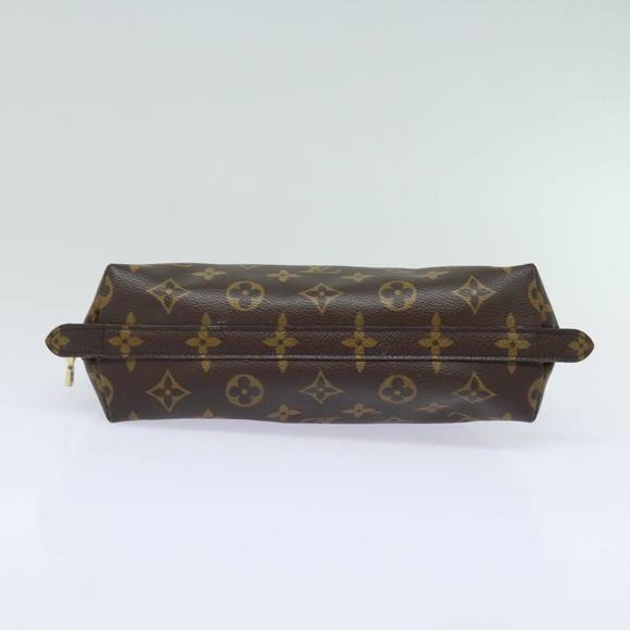 LOUIS VUITTON Monogram Trousse Demi Ronde Cosmetic Pouch M47520 LV Auth 81231 - Picture 6 of 16